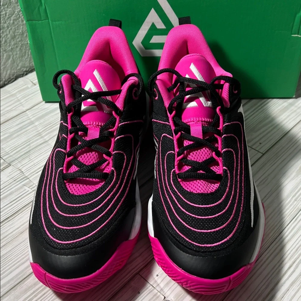 Nike‎ Giannis Immortality 4 Big Kids' Basketball Shoes sneakers Black Pink 7Y